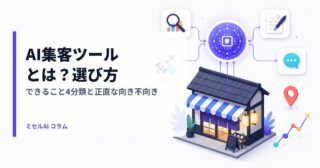 AI集客ツールとは？選び方: できること4分類と正直な向き不向き