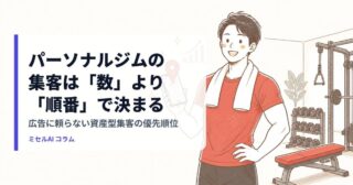 パーソナルジムの集客は「数」より「順番」で決まる — 広告に頼らない資産型集客の優先順位
